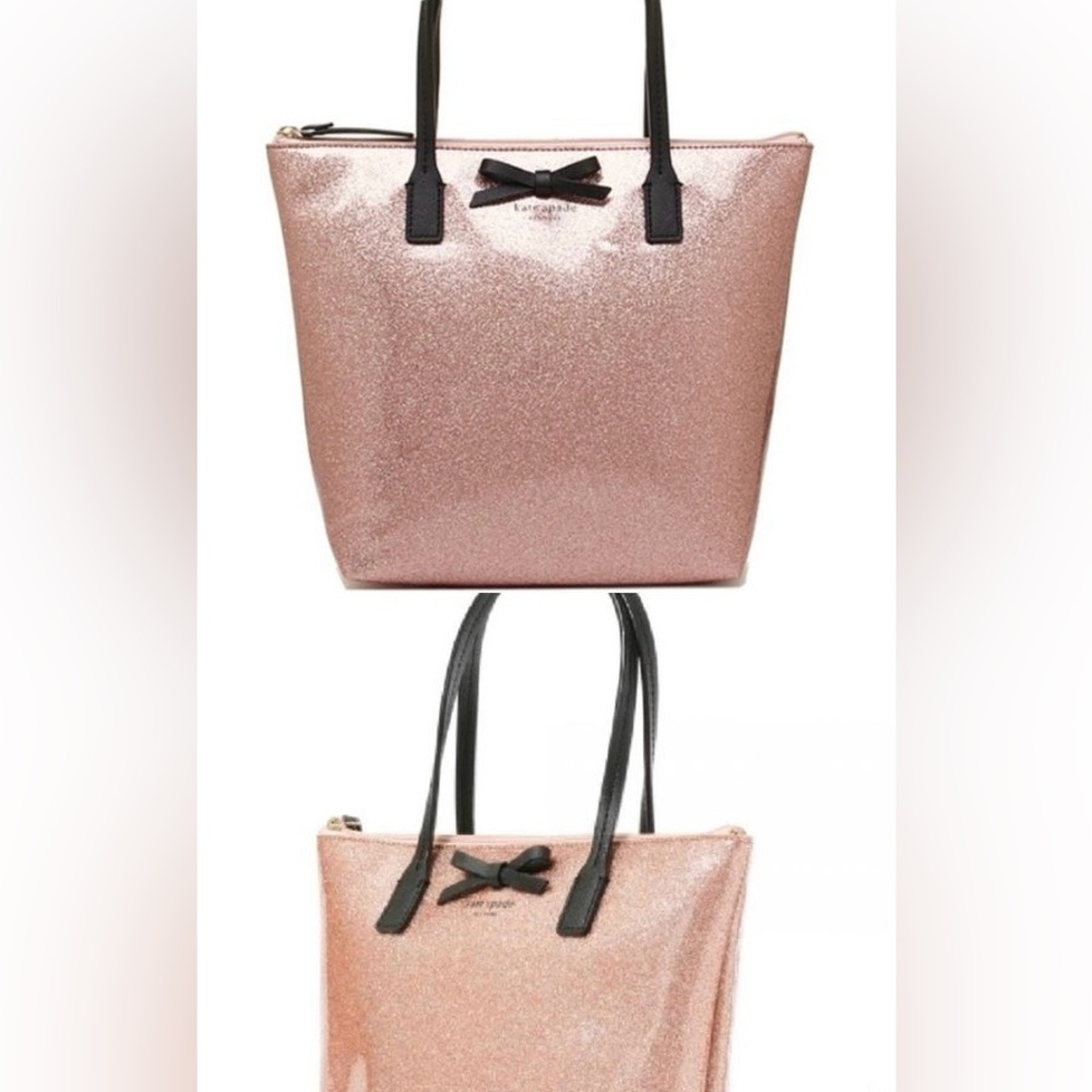 Kate Spade Rose Gold Glitter Purse ♠️
